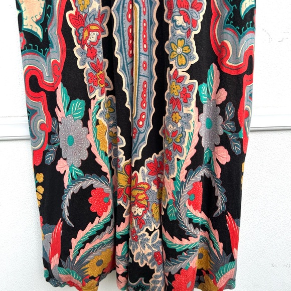 Anthropologie Maeve Maxi Dress Camilla Floral Sleeveless Multicolor Boho Women S - Picture 8 of 14